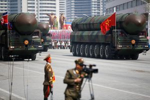 A Picture and its Story: North Korea on parade