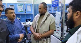 محافظ الحديدة يطلع على خدمات مستشفى الأمل العربي